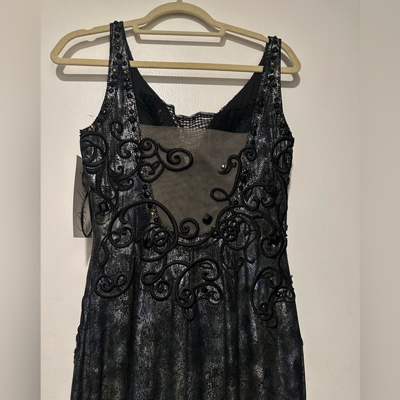 Nwt; Alberto Makali Black Coated Maxi Dress 🔥 - Picture 8 of 8